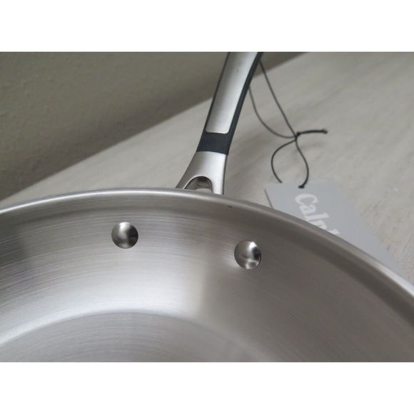 Calphalon 1388 8" Frying Pan & 1390 10" Tri-Ply Stainless Steel Frying Pan Set - Picture 3 of 14